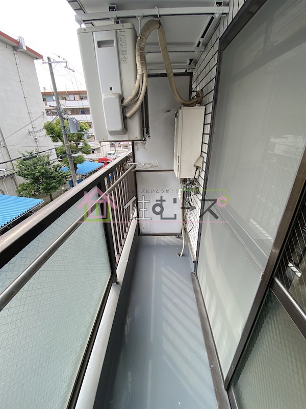 アイバレー上新庄 ベランダ