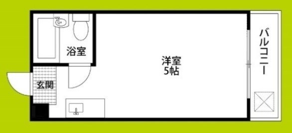 シャンクレール南堀江 間取り