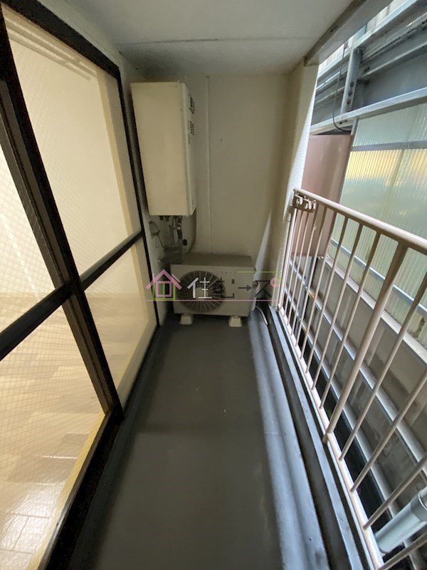 シャンクレール南堀江 ベランダ