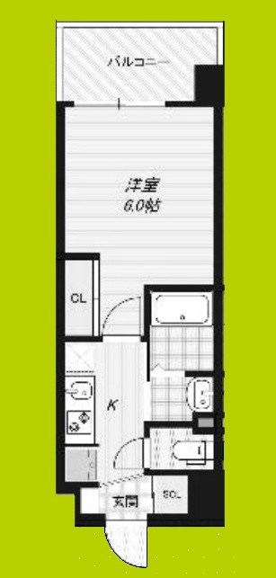 Luxe東三国west 間取り