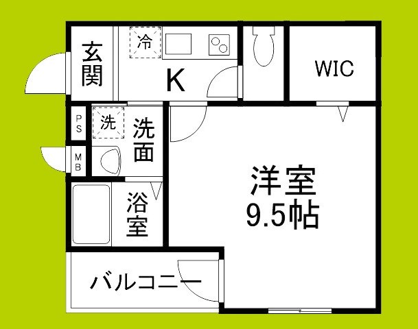 フジパレス出来島WESTⅢ番館 間取り