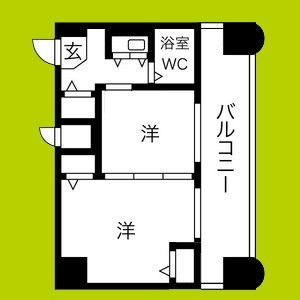 レバンガ長居公園AP 間取り