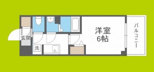 アドバンス大阪セレーﾉ 間取り