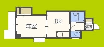 ノルデンハイム天神橋  間取り