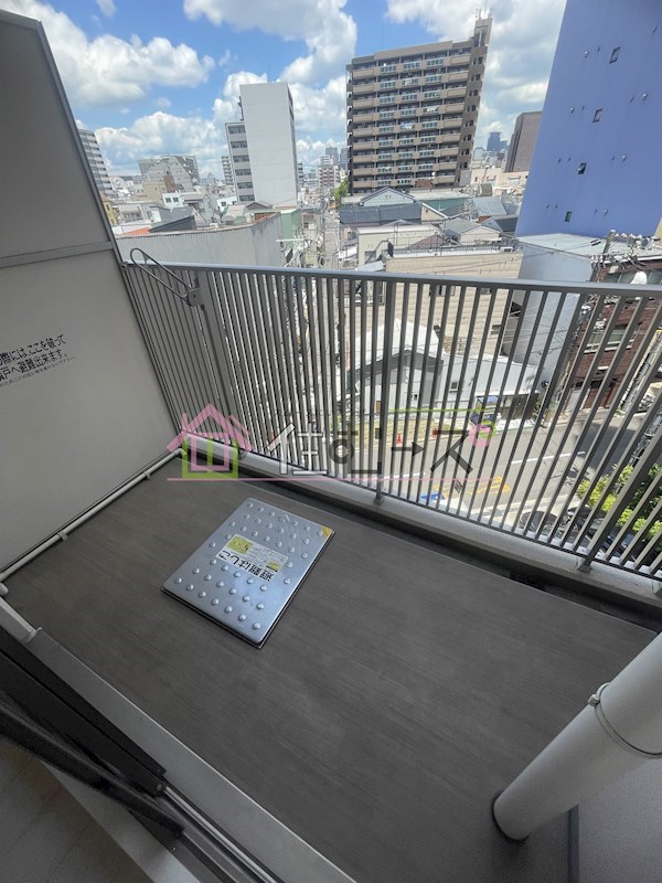 エステムコートディアシティWEST ベランダ