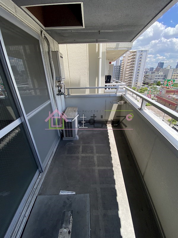 ルミナス難波 ベランダ
