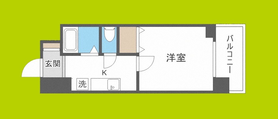 アクティ江之子島 間取り