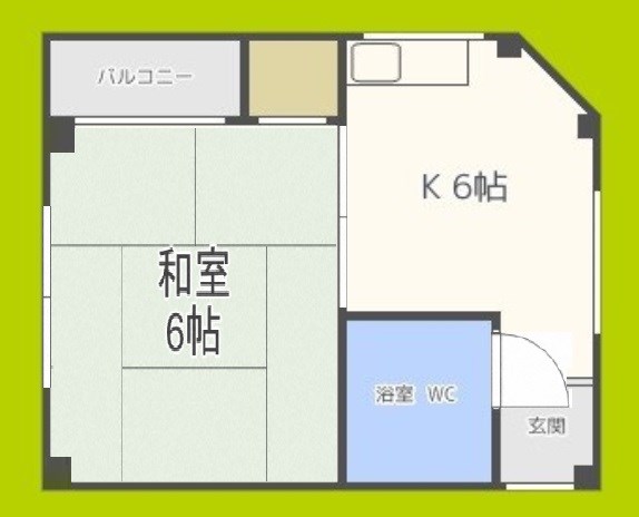 キャッスル駒川 間取り
