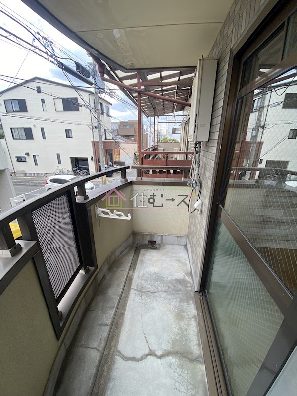 アクシリア駒川 ベランダ