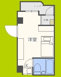 アヴァンセ天王寺 間取り