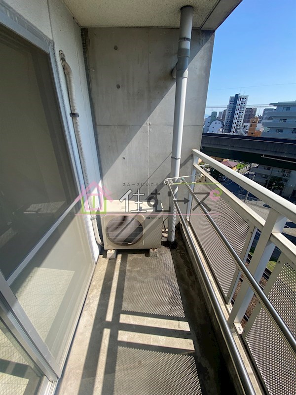 グランヴィ天王寺 ベランダ