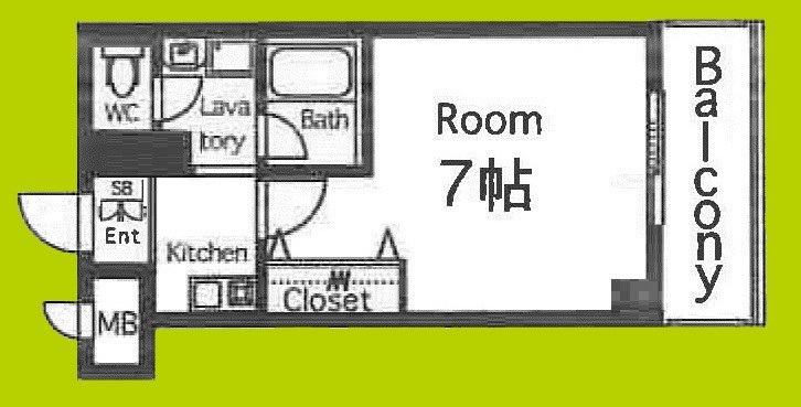 サンシャイン戸川 間取り