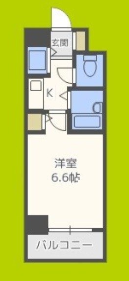 アスヴェル天満橋 間取り