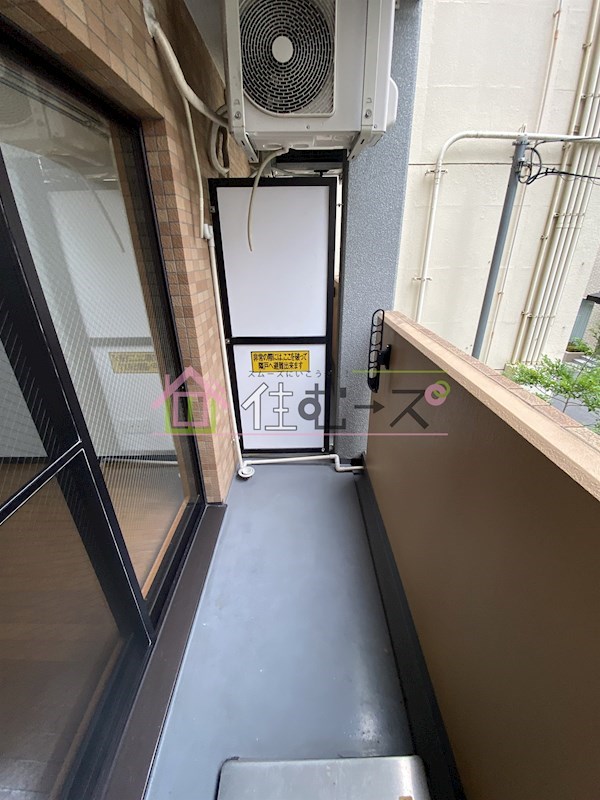 アスヴェル天満橋 ベランダ