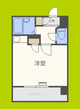 シャルマンフジ住吉壱番館 間取り
