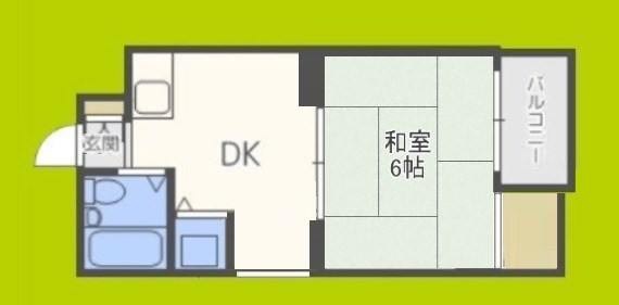 長居ハイツ 間取り