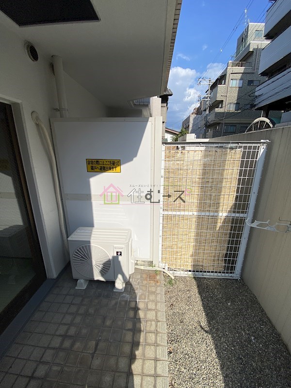 長居ハイツ ベランダ