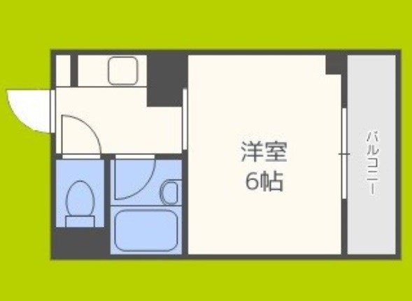 遠里小野4丁目ハイツ 間取り