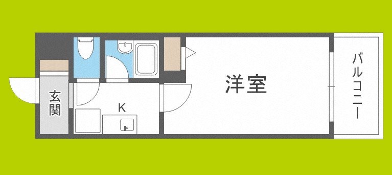 エスリード新大阪第5 間取り