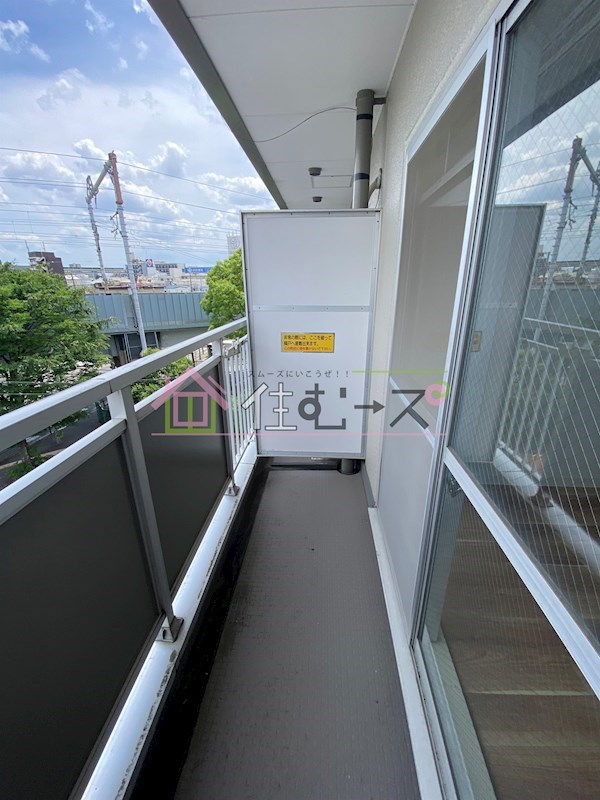 アーバンハイツ西淡路 ベランダ