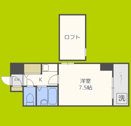 ロイヤルハイツ西淡路PartⅡ 間取り