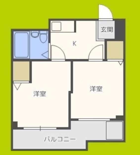 アメニティー新高一番館 間取り