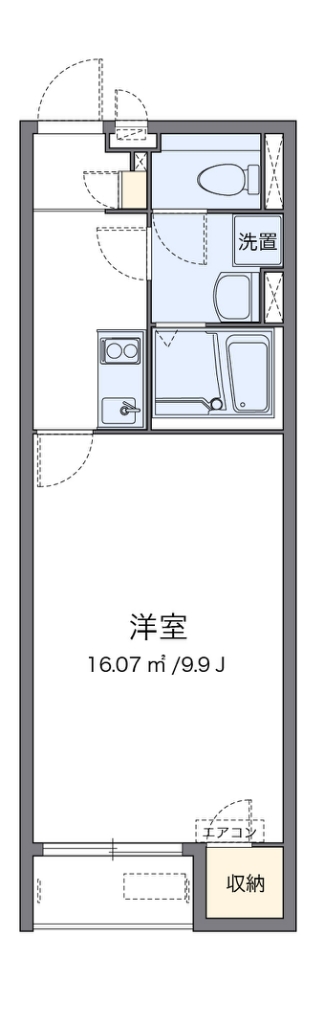 クレイノクリエイト仁川 間取り