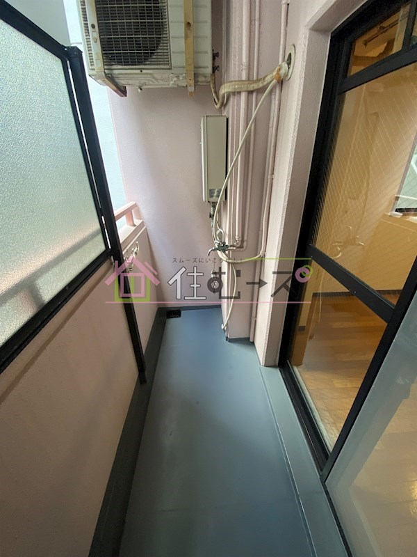 北堀江かがせ ベランダ