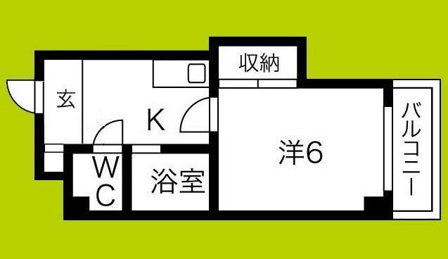 ハーモニー弁天 間取り