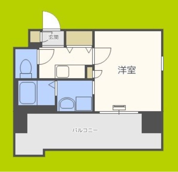 LUXE難波EAST 間取り