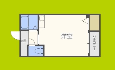 パレス天下茶屋 間取り