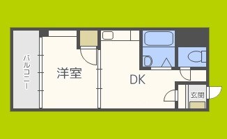 雅叙園ハイツ 間取り