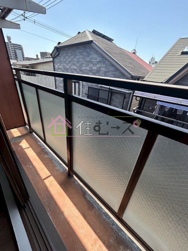 サンライト上新庄 ベランダ