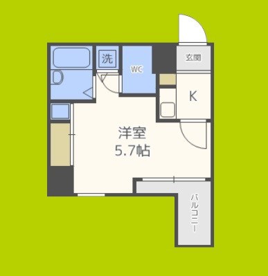 CityLifeディナスティ新大阪 間取り