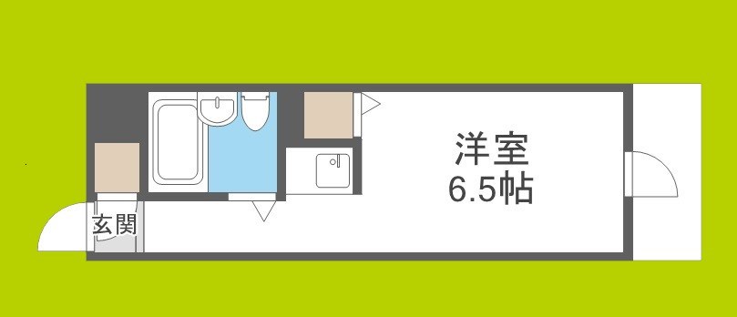 朝日プラザ都島北通タウンルーム 間取り