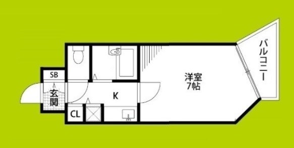 リーガル塚本7の2 間取り