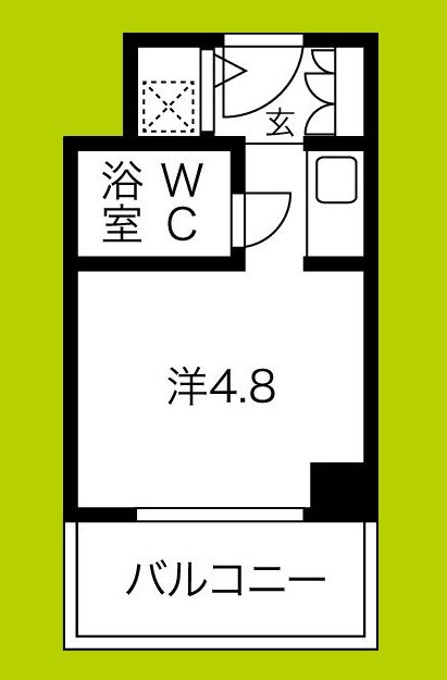 ファミールハイツ北大阪5号棟弐番館  間取り
