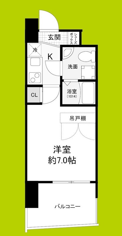 セレニテ阿波座ミラク 間取り