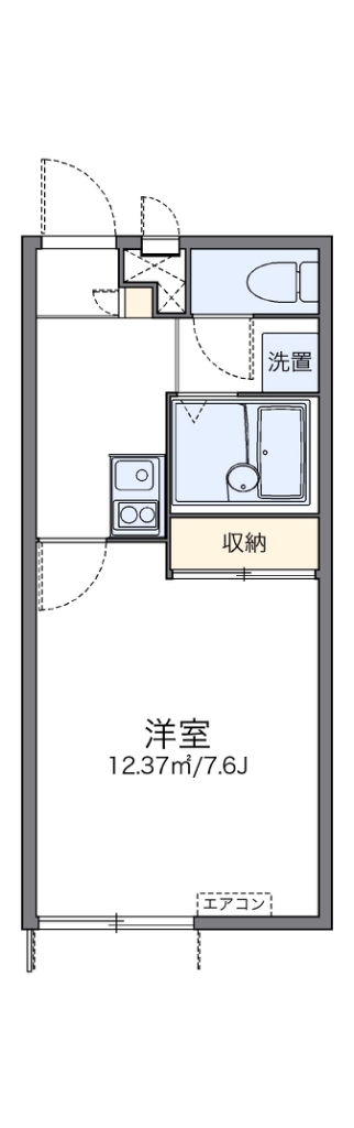 レオパレスやちよ 間取り