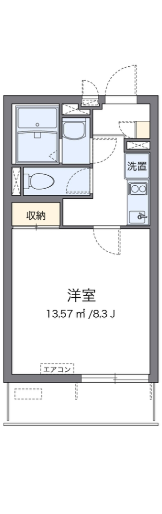 クレイノ花水木三番館 間取り