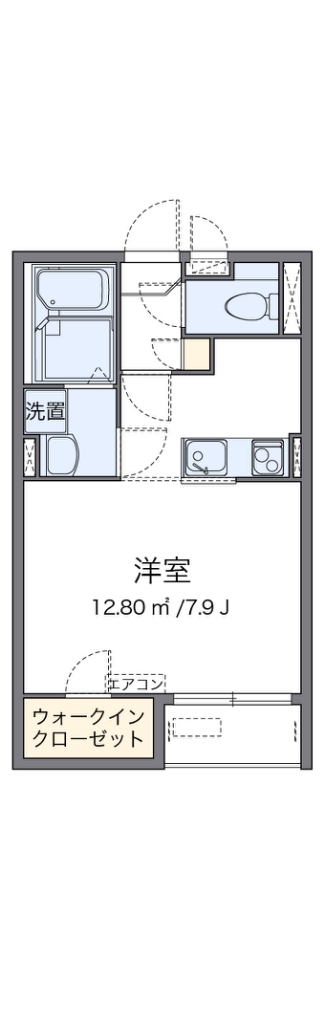 クレイノ畑山Ⅱ 間取り