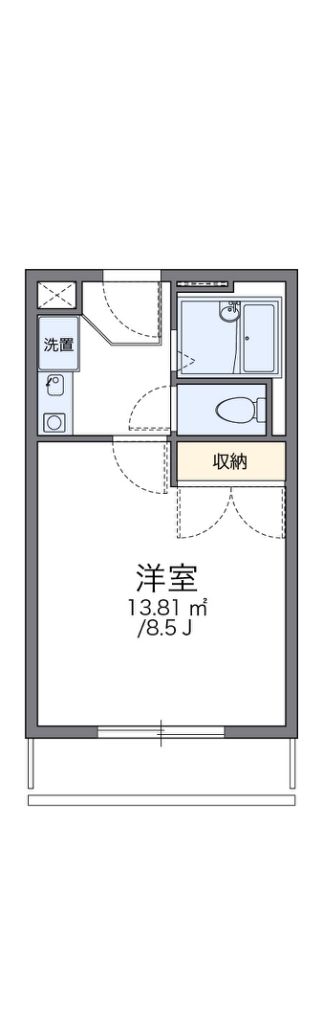 レオパレスサニーヒル 間取り