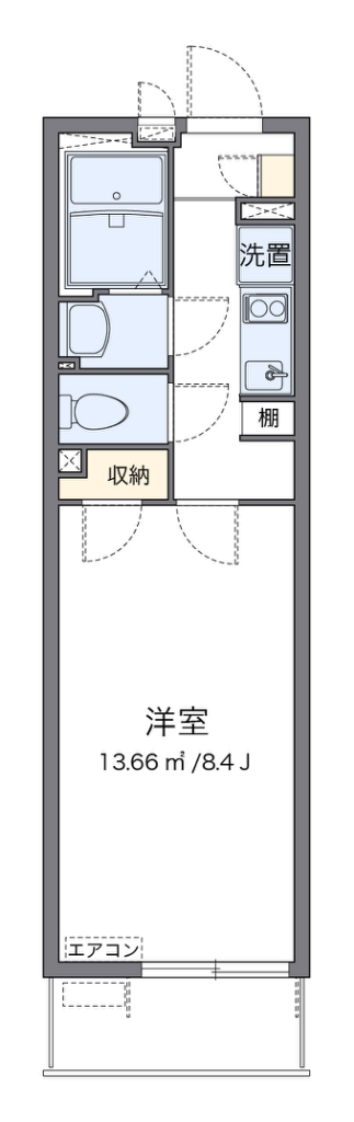 クレイノコンフォーティア　ＳＲ 間取り