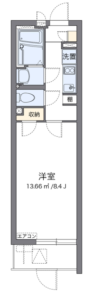 クレイノ楓 間取り