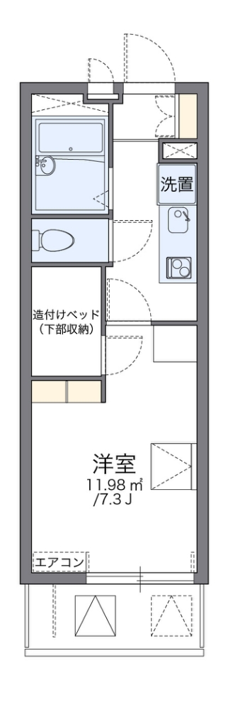 レオパレス愛 間取り