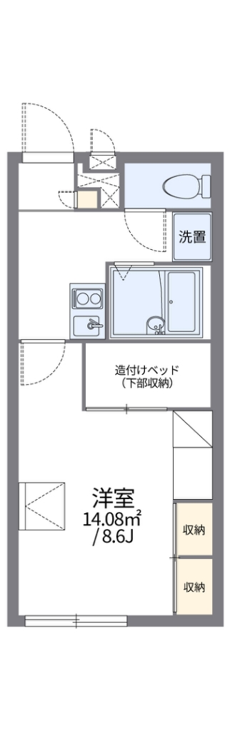 レオパレス豊中南Ⅱ 間取り