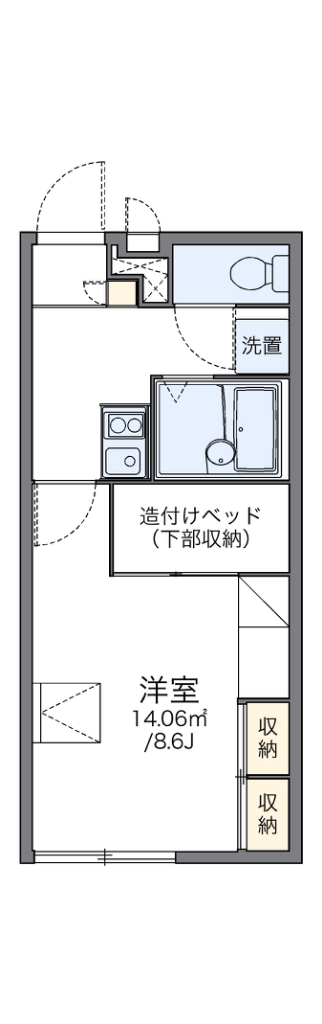 レオパレスコンフォート 間取り