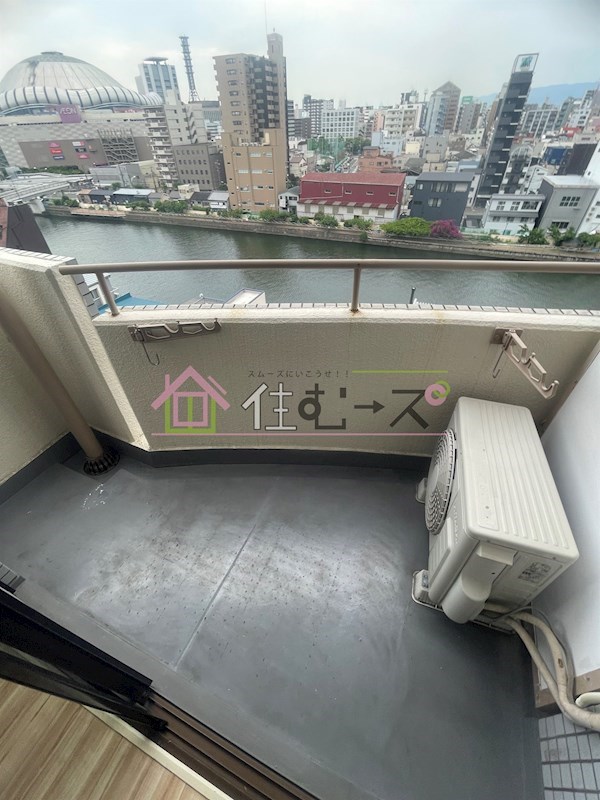 シャンクレール南堀江 ベランダ