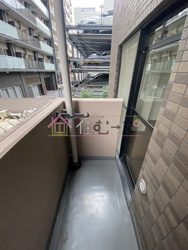 プレサンス難波WEST ベランダ