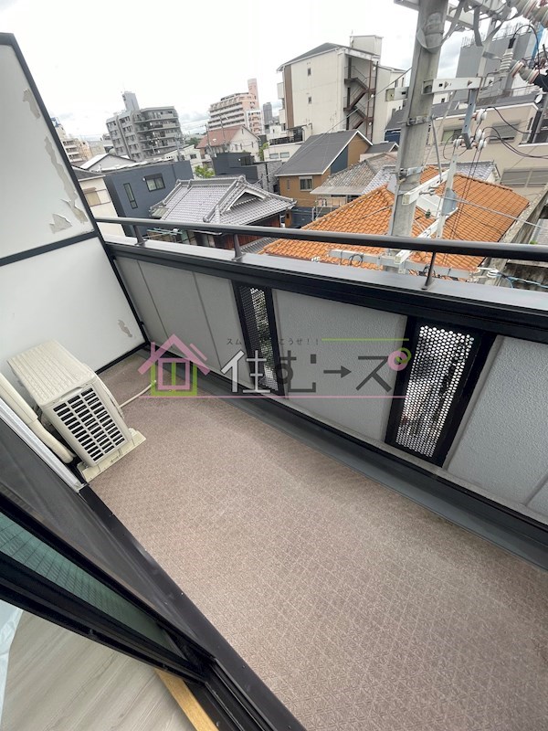 スペースイン田辺 ベランダ